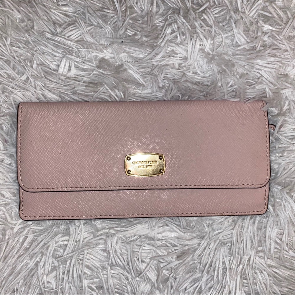 Light pink MK wallet